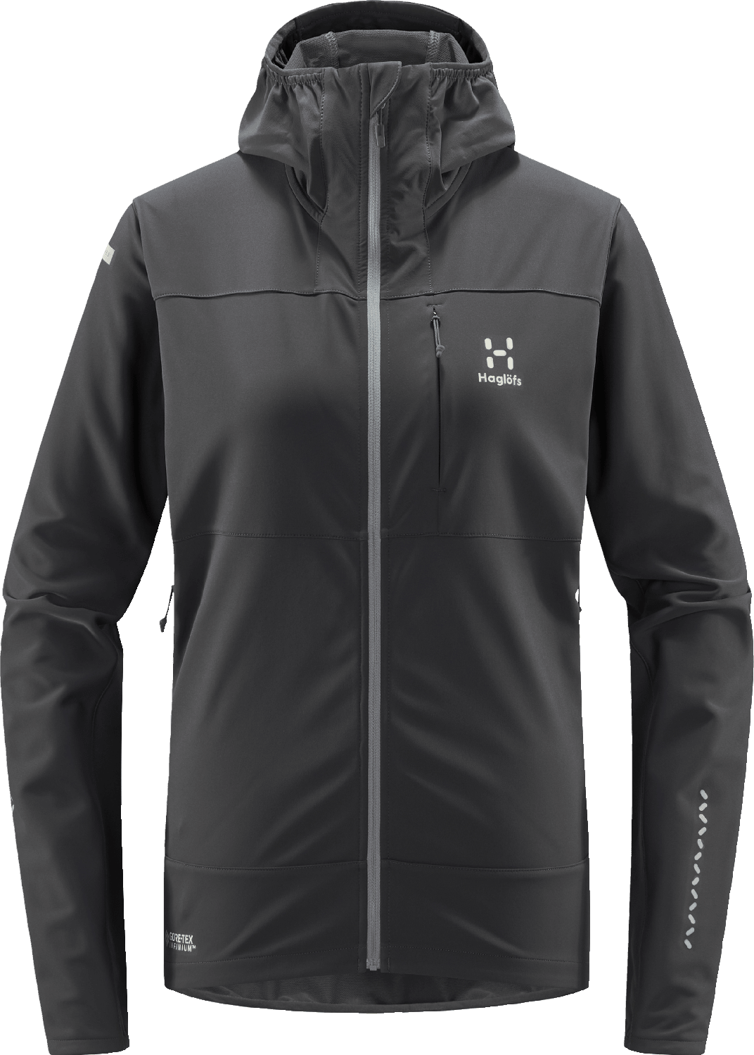 Haglöfs Women's L.I.M Hybrid Softshell Jacket Magnetite/Concrete