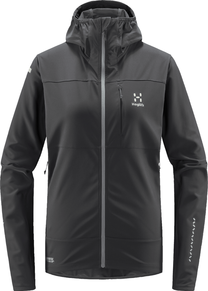 Haglöfs Women's L.I.M Hybrid Softshell Jacket Magnetite/Concrete Haglöfs