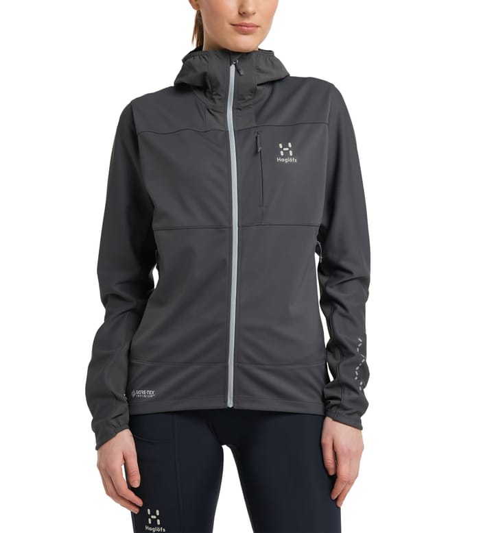 Haglöfs Women's L.I.M Hybrid Softshell Jacket Magnetite/Concrete Haglöfs Haglöfs Women's L.I.M Hybrid Softshell Jacket Magnetite/Concrete Haglöfs
