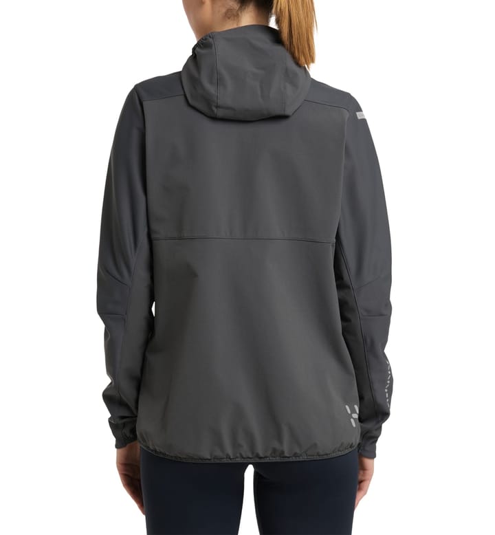 Haglöfs Women's L.I.M Hybrid Softshell Jacket Magnetite/Concrete Haglöfs