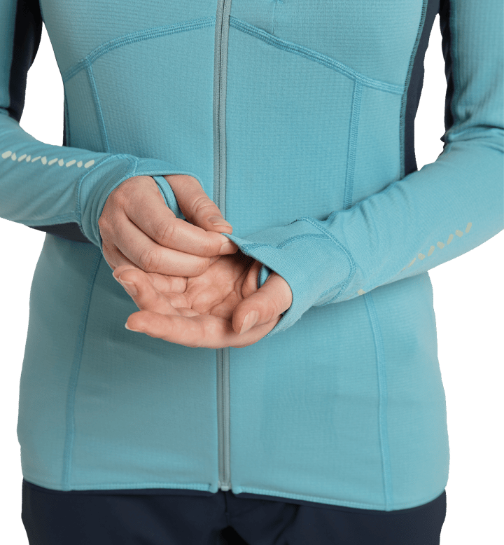 Haglöfs Women's L.I.M Mid Comp Hood Frost Blue/Tarn Blue Haglöfs Haglöfs Women's L.I.M Mid Comp Hood Frost Blue/Tarn Blue Haglöfs