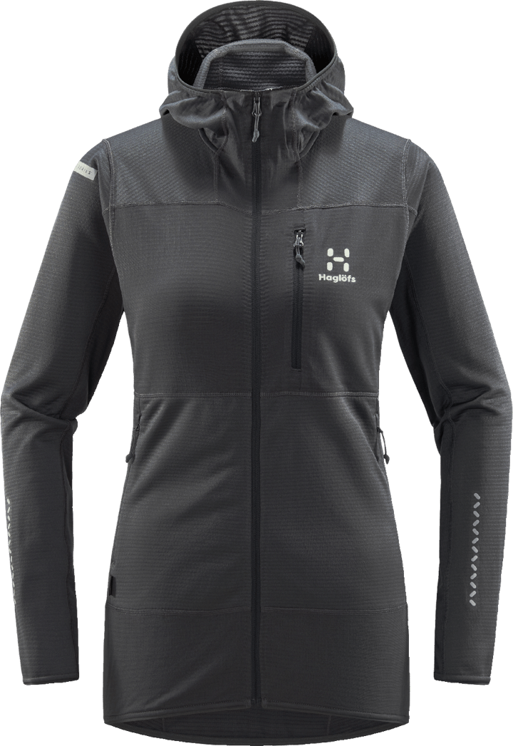 Women's L.I.M Mid Fast Hood Magnetite Haglöfs