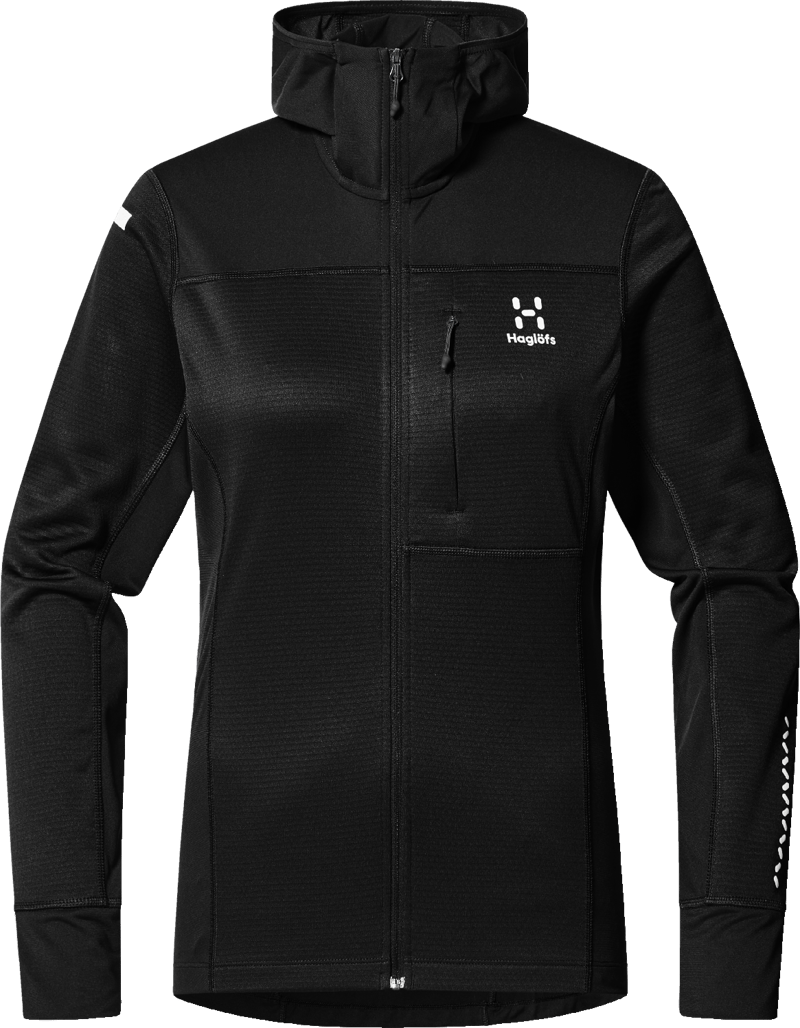 Haglofs - HAGLOFS WOMEN’S BLACK FLEECE JACKET HAGLOFS Kurtka damska L.I.M GTX Jacket Women true black