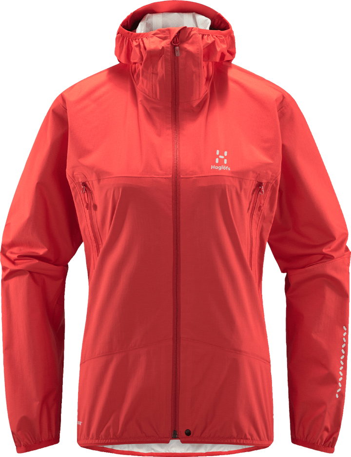 Haglöfs Women's L.I.M Proof Jacket Poppy Red Haglöfs