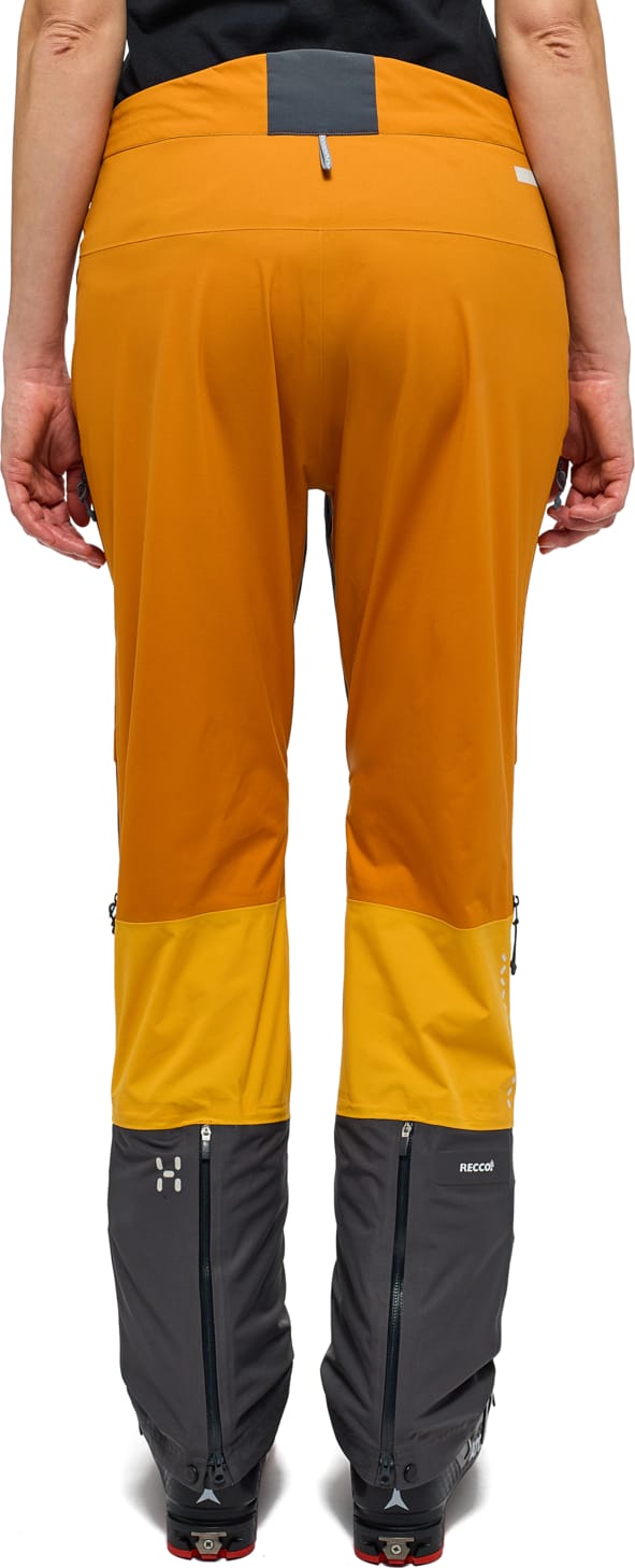 Haglöfs Women's L.I.M Touring Proof Pant Sunny Yellow/Desert Yellow Haglöfs