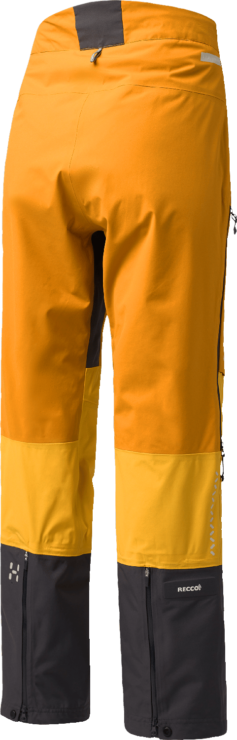 Haglöfs Women's L.I.M Touring Proof Pant Sunny Yellow/Desert Yellow Haglöfs