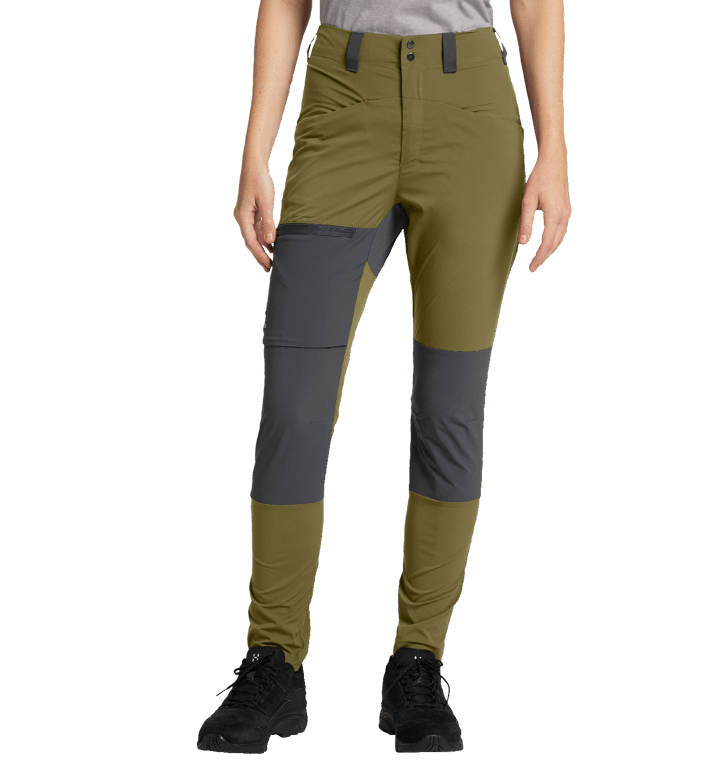 Haglöfs Women's Lite Slim Pant Olive Green/Magnetite Haglöfs