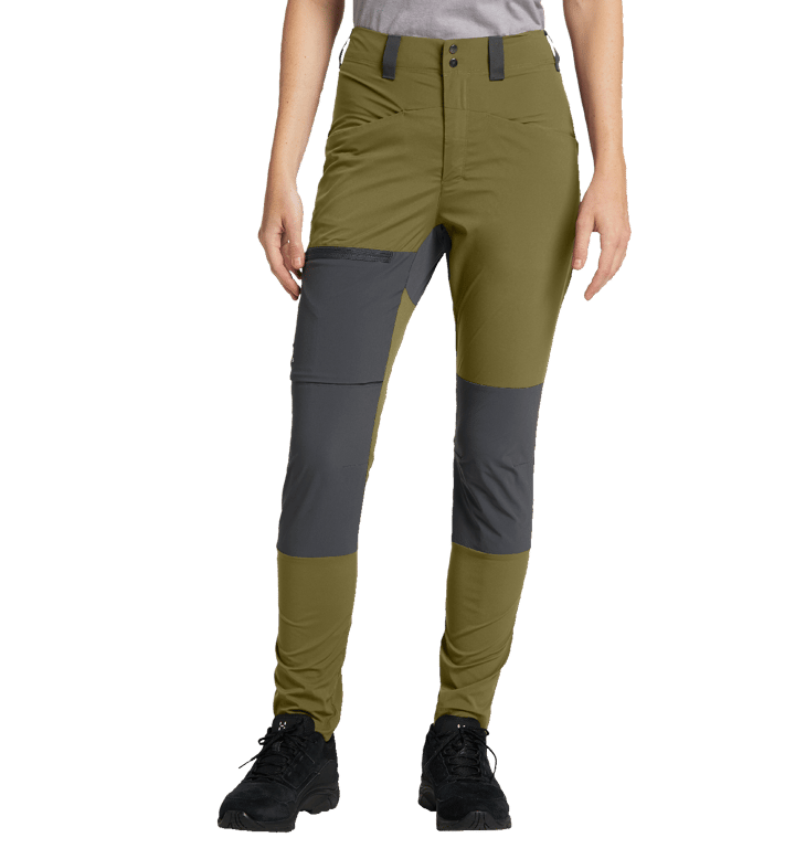 Women's Lite Slim Pant Olive Green/Magnetite Haglöfs