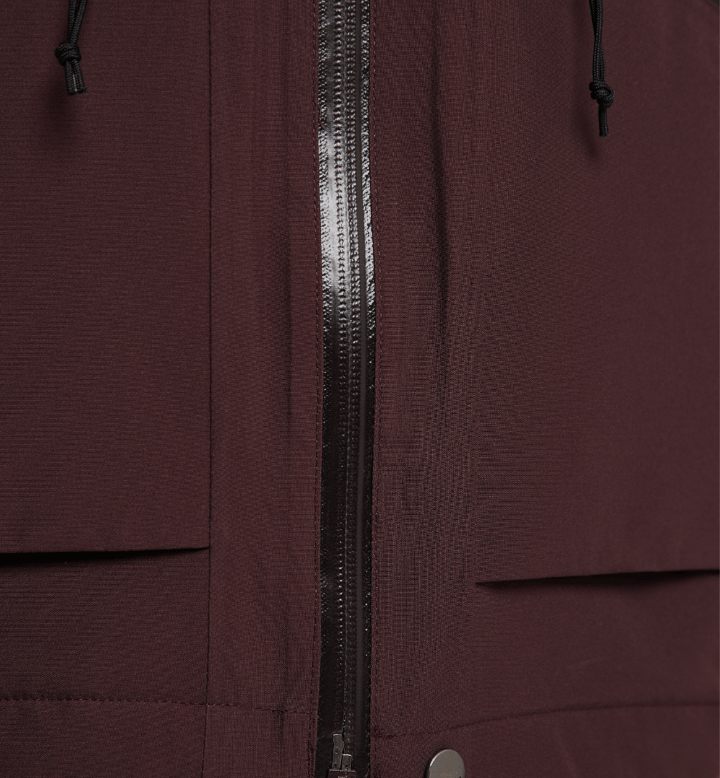 Haglöfs Women's Lumi Insulated Parka Burgundy Brown Haglöfs