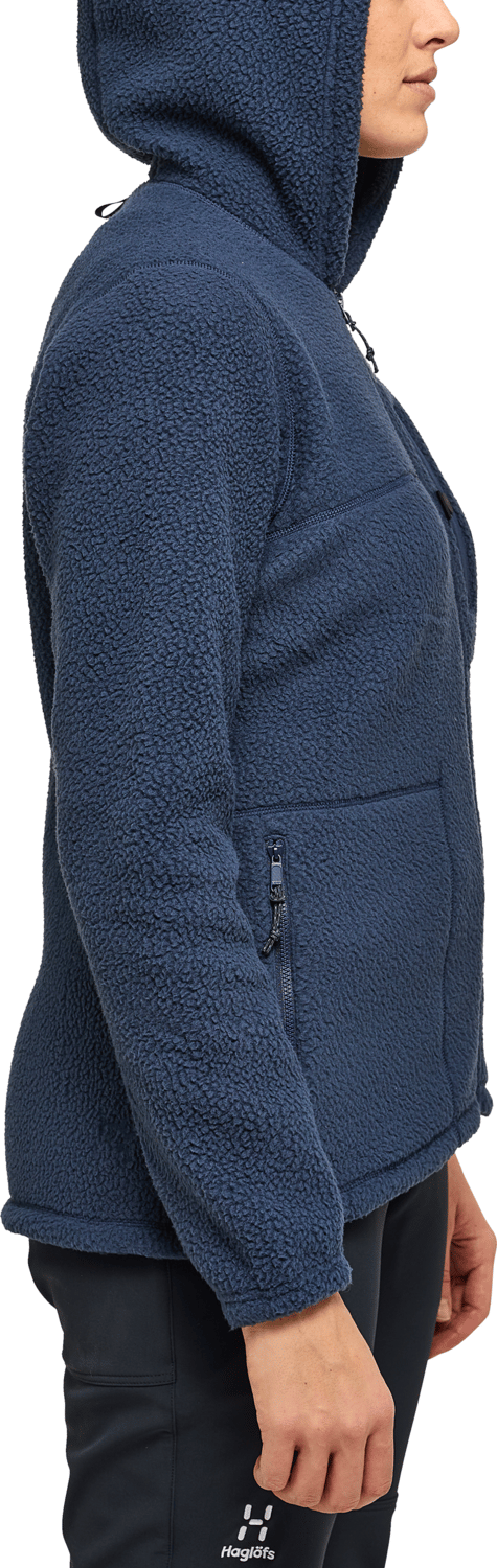 Haglöfs Women's Malung Pile Hood Tarn Blue Haglöfs