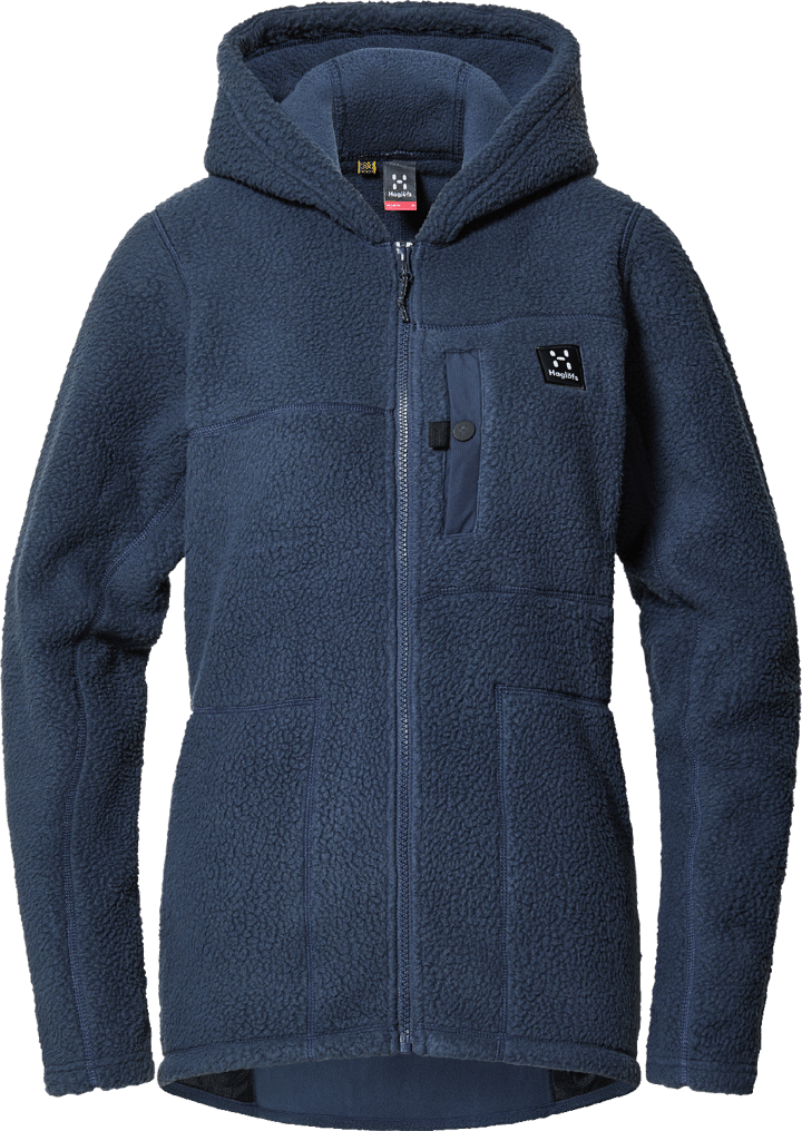 Haglöfs Women's Malung Pile Hood Tarn Blue Haglöfs