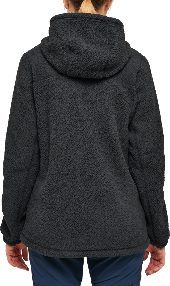 Haglöfs Women's Malung Pile Hood True Black Haglöfs