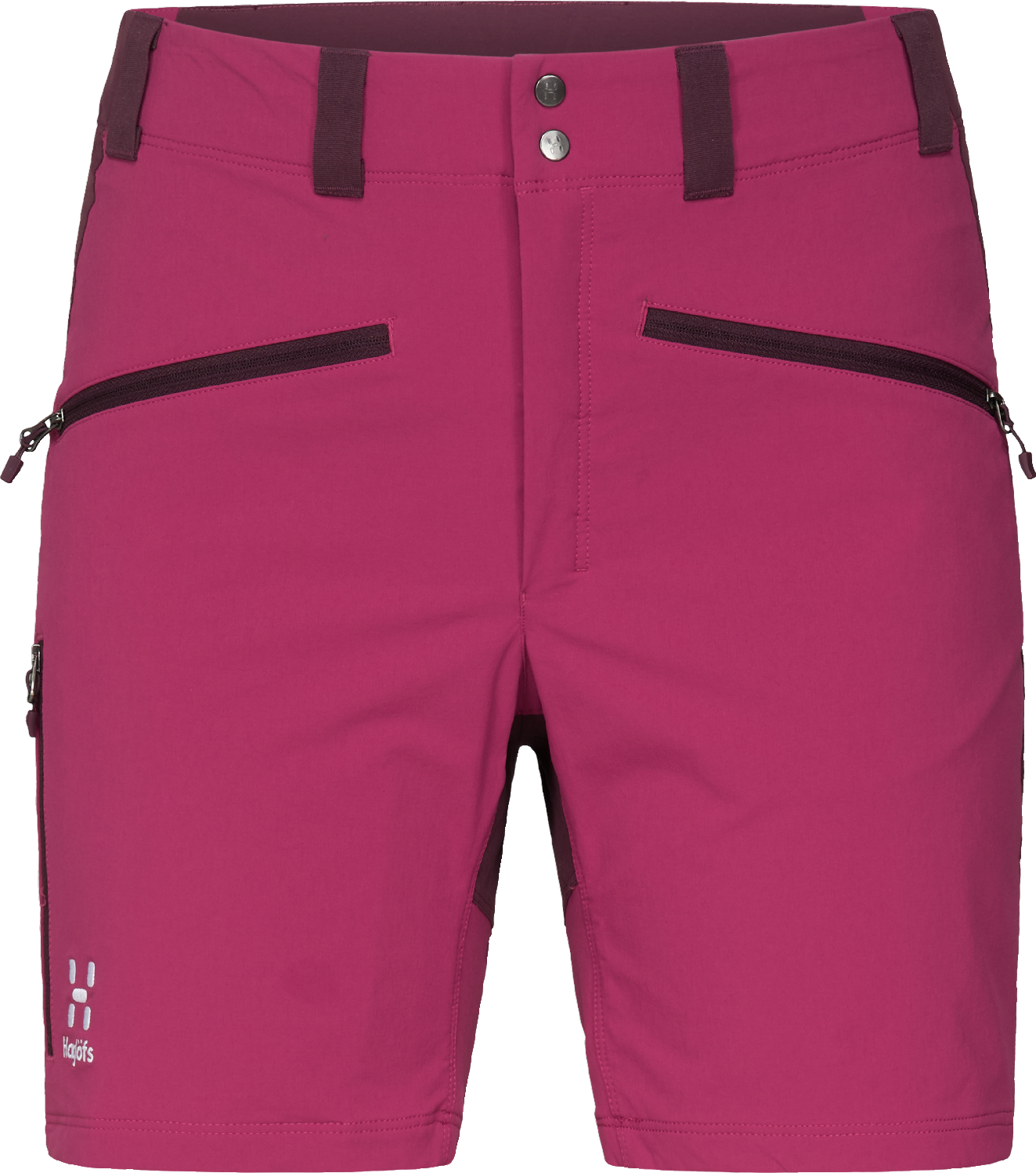 Women’s Mid Standard Shorts Deep Pink/Aubergine