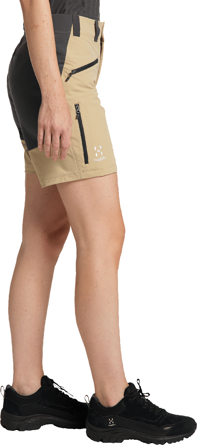 Women's Mid Standard Shorts Sand/Magnetite Haglöfs