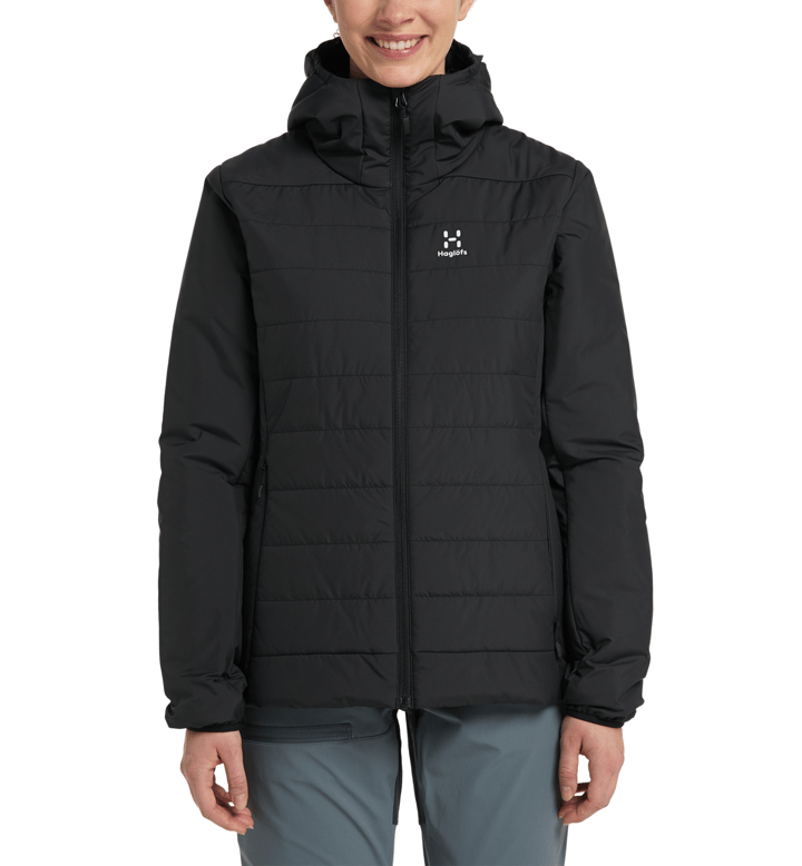 Haglöfs Women's Mimic Silver Hood True Black Haglöfs