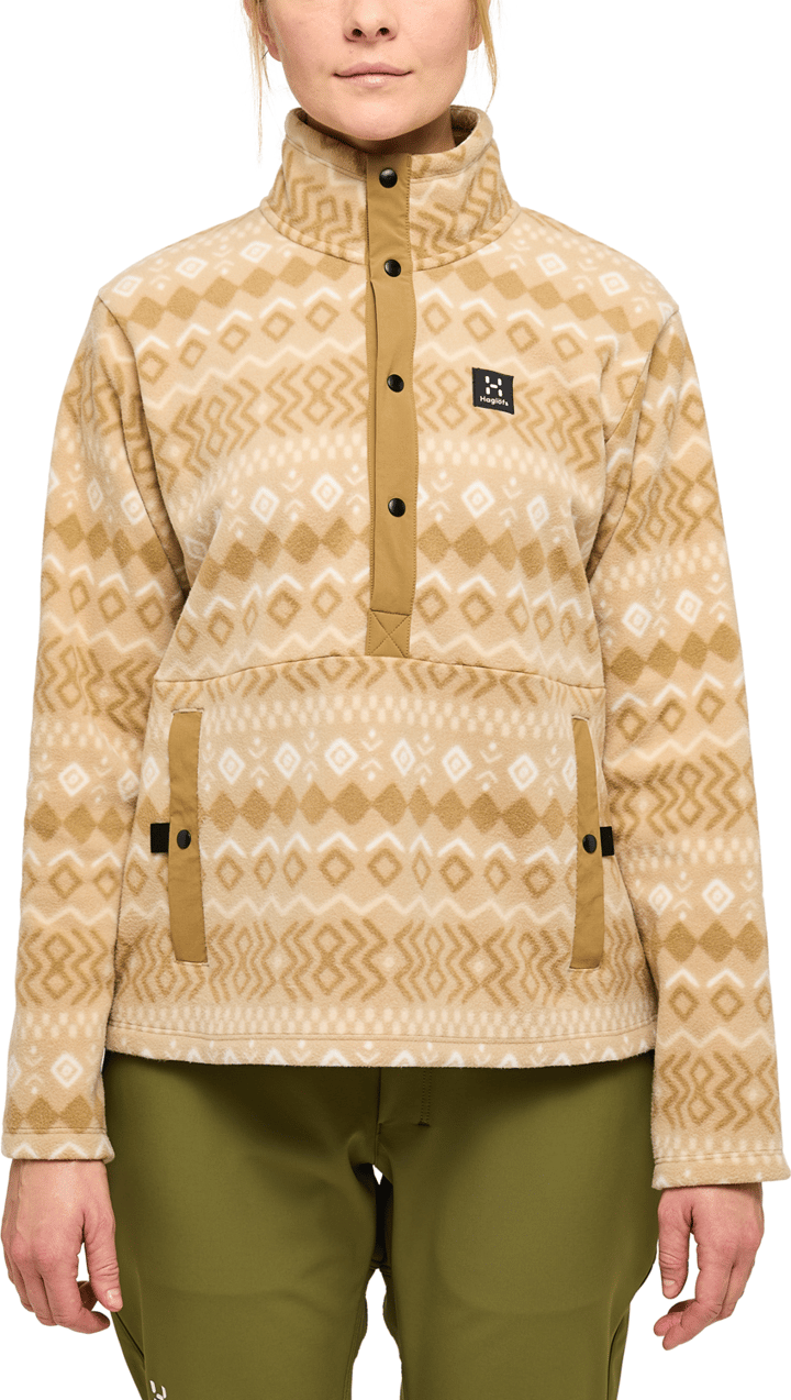 Hagl öfs Women's Mora Mid Sand/Cinnamon Brown Haglöfs