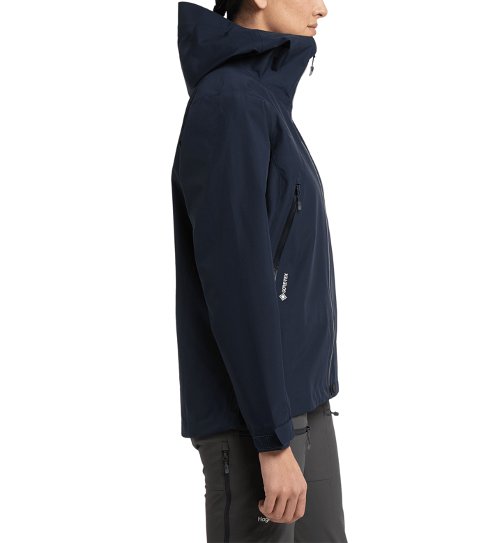 Haglöfs Women's Roc Gore-Tex Jacket Tarn Blue Solid Haglöfs