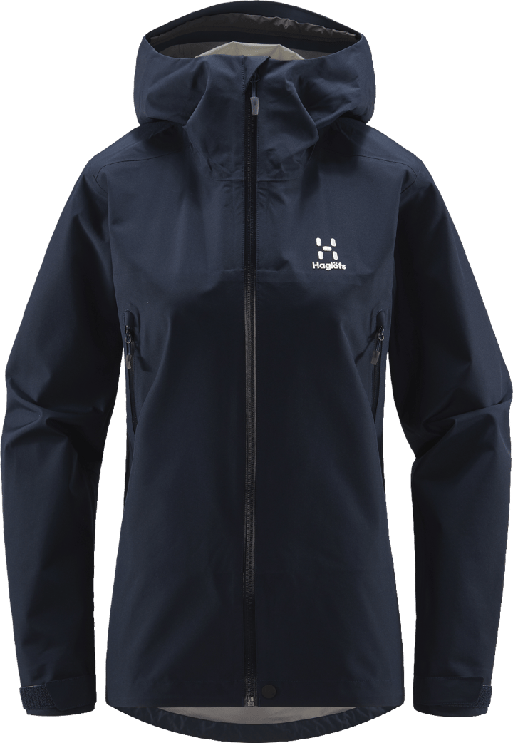 Haglöfs Women's Roc Gore-Tex Jacket Tarn Blue Solid Haglöfs