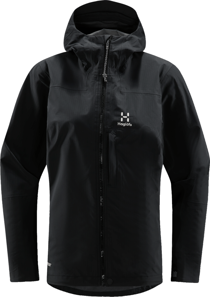 Haglöfs Women's ROC Mono Proof Jacket True Black Haglöfs