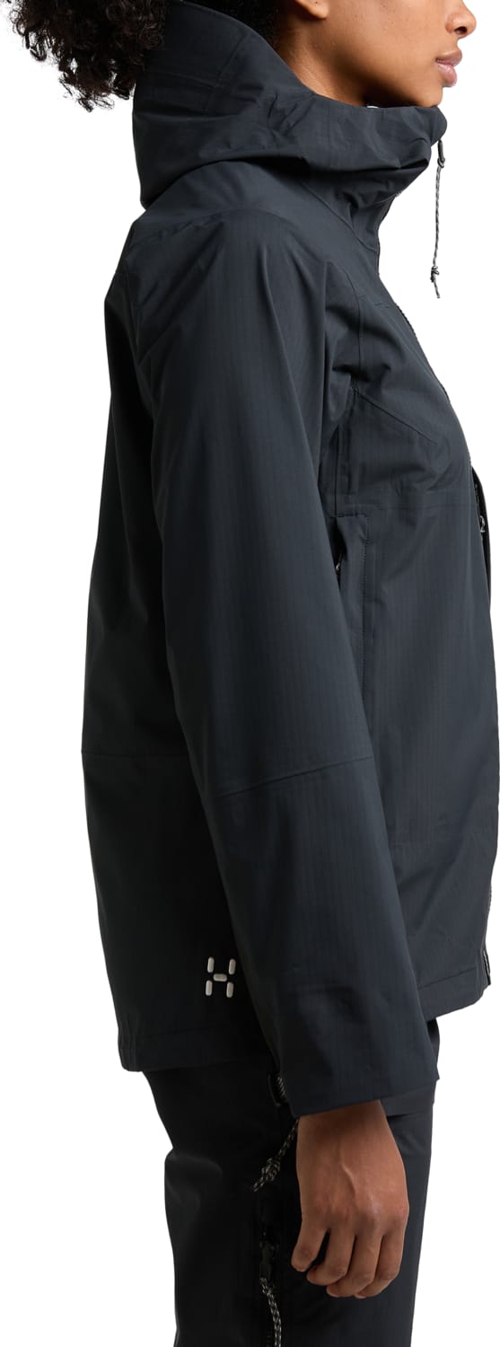 Haglöfs Women's ROC Mono Proof Jacket True Black Haglöfs