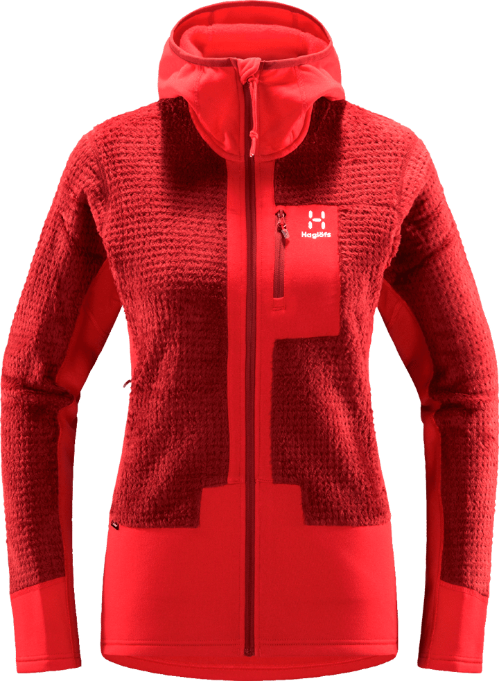 Haglöfs Women's ROC Spitz Mid Hood Corrosion/Poppy Red Haglöfs