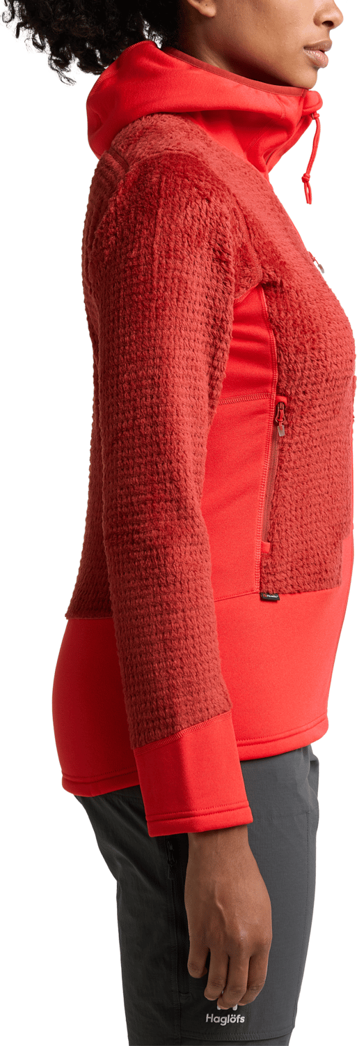 Haglöfs Women's ROC Spitz Mid Hood Corrosion/Poppy Red Haglöfs