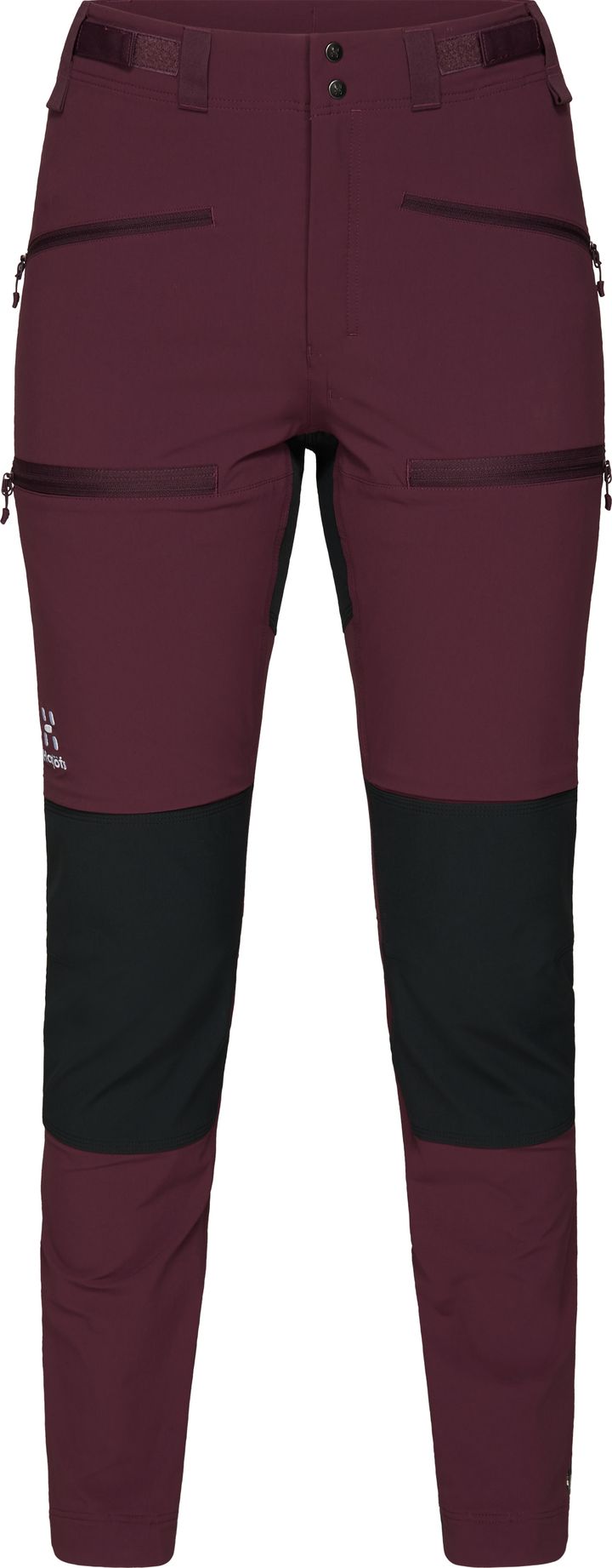 Haglöfs Women's Rugged Slim Pant (2022) Aubergine/True Black Haglöfs