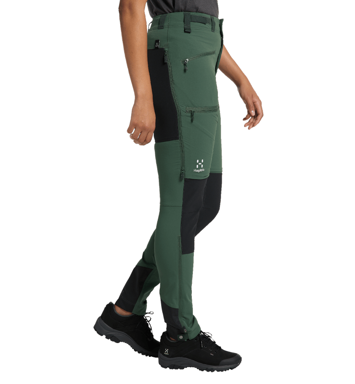 Haglöfs Women's Rugged Slim Pant Fjell Green/True Black Haglöfs