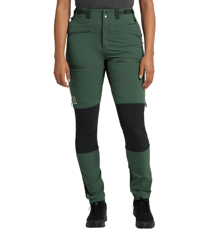 Haglöfs Women's Rugged Slim Pant Fjell Green/True Black Haglöfs