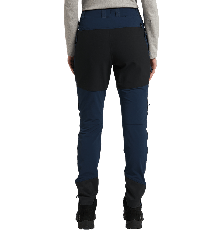 Haglöfs Women's Rugged Slim Pant Tarn Blue/True Black Haglöfs Haglöfs Women's Rugged Slim Pant Tarn Blue/True Black Haglöfs