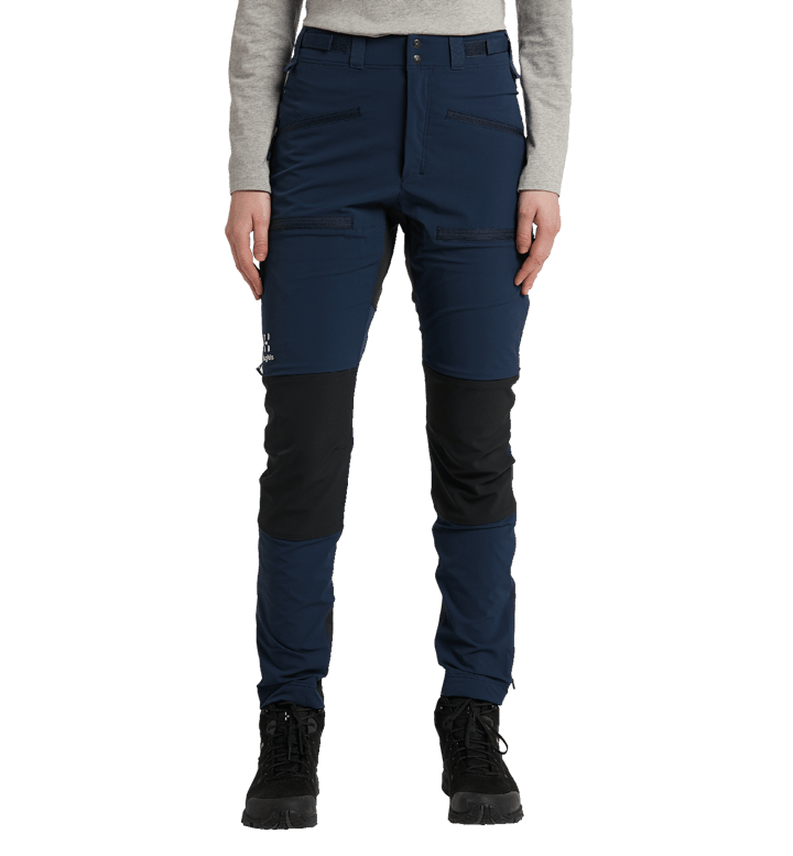 Haglöfs Women's Rugged Slim Pant Tarn Blue/True Black Haglöfs Haglöfs Women's Rugged Slim Pant Tarn Blue/True Black Haglöfs