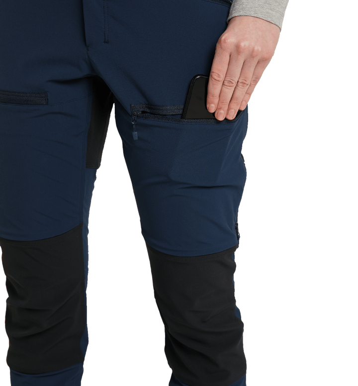 Haglöfs Women's Rugged Slim Pant Tarn Blue/True Black Haglöfs Haglöfs Women's Rugged Slim Pant Tarn Blue/True Black Haglöfs