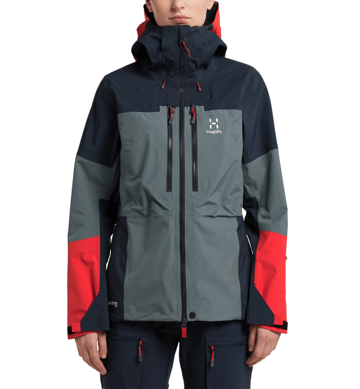 Haglöfs Women's Spitz Gore-Tex Pro Jacket Steel Blue/Tarn Blue Haglöfs