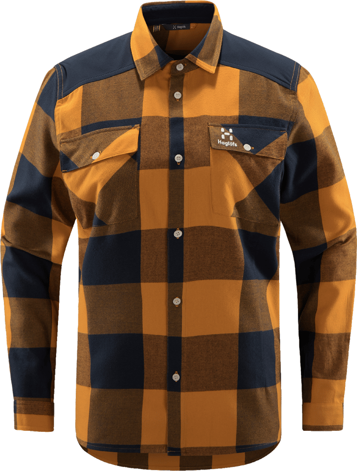 Haglöfs Women's Timmer Shirt Desert Yellow/Tarn Blue Haglöfs