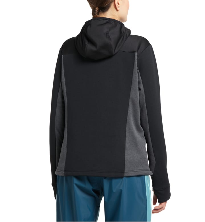 Haglöfs Women's Vassi Mid Hood True Black/Magnetite Haglöfs