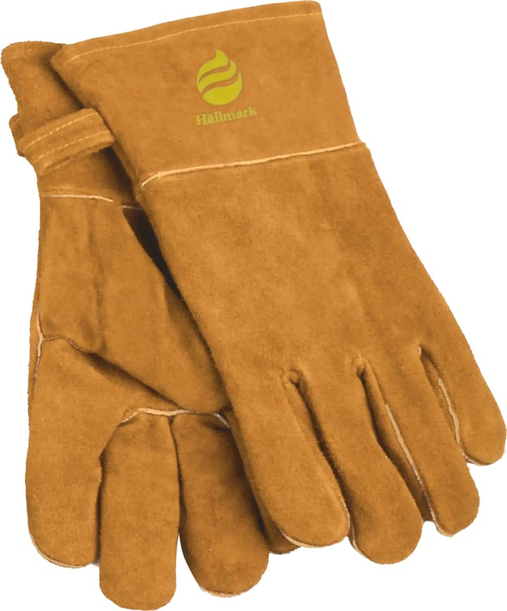 Hällmark Leather Gloves Medium Brown Hällmark