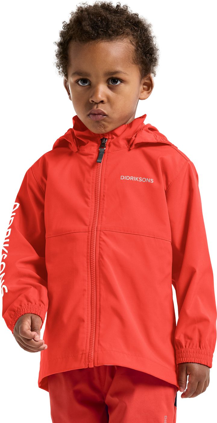 Didriksons Kids' Hallon Jacket Paprika Didriksons