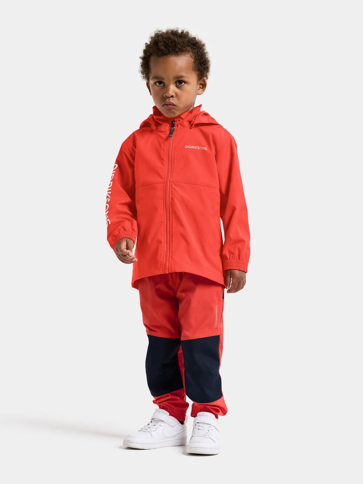 Didriksons Kids' Hallon Jacket Paprika Didriksons