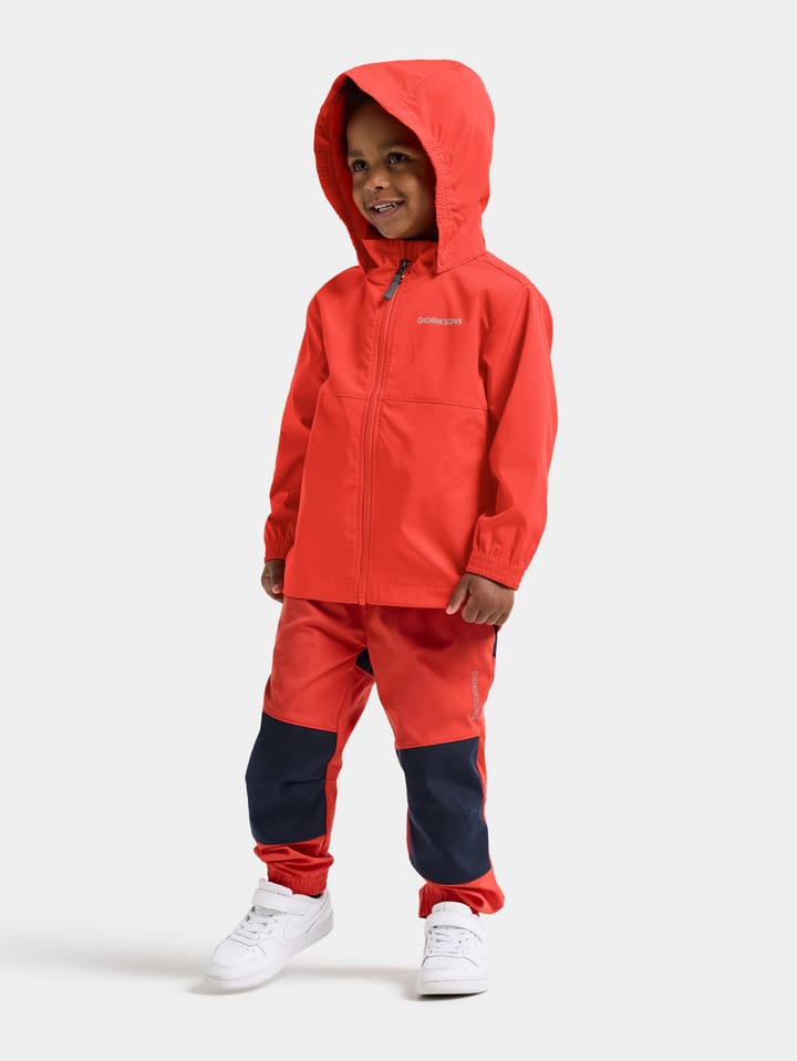 Didriksons Kids' Hallon Jacket Paprika Didriksons