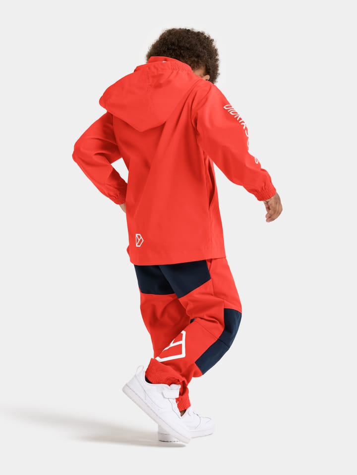 Didriksons Kids' Hallon Jacket Paprika Didriksons