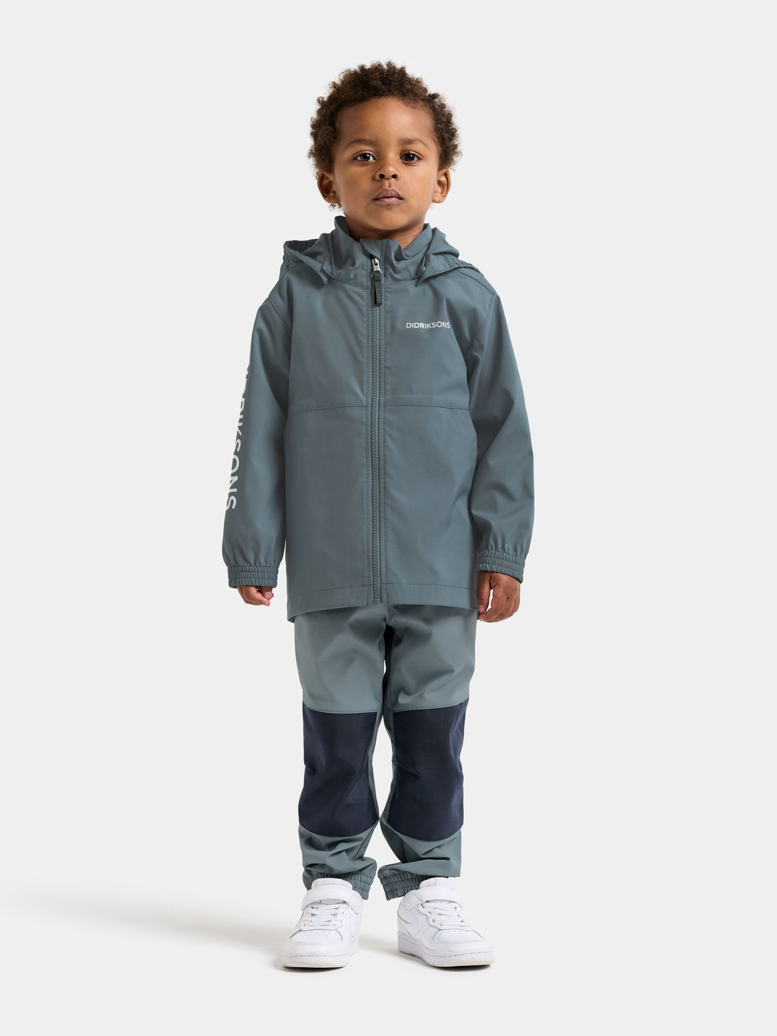 Didriksons Kids' Hallon Jacket Factory Blue