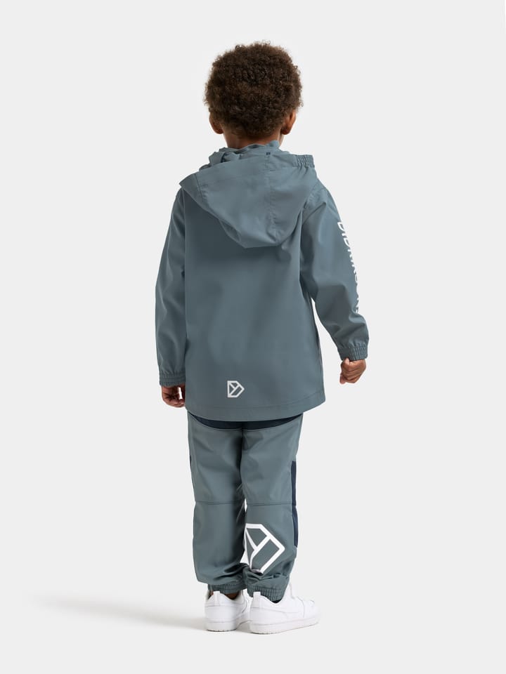 Didriksons Kids' Hallon Jacket Factory Blue Didriksons