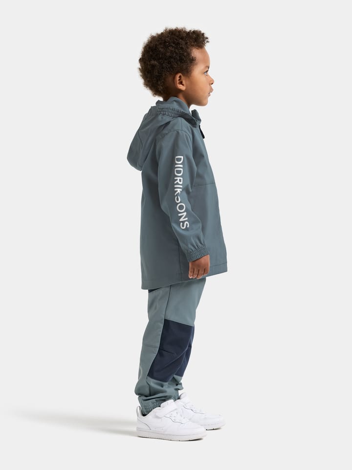 Didriksons Kids' Hallon Jacket Factory Blue Didriksons
