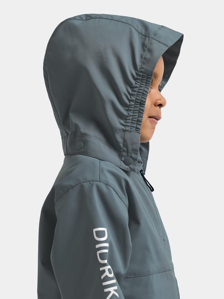 Didriksons Kids' Hallon Jacket Factory Blue Didriksons