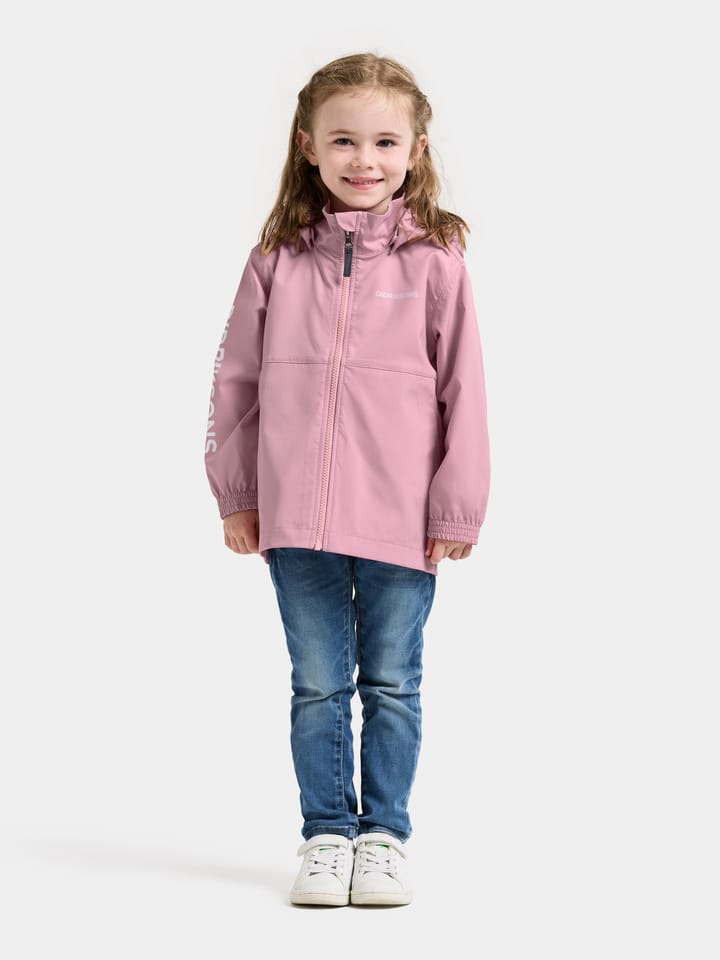 Didriksons Kids' Hallon Jacket Light Heather Pink Didriksons