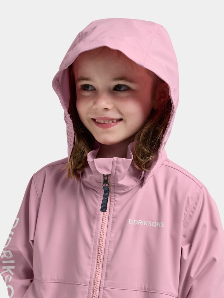 Didriksons Kids' Hallon Jacket Light Heather Pink Didriksons