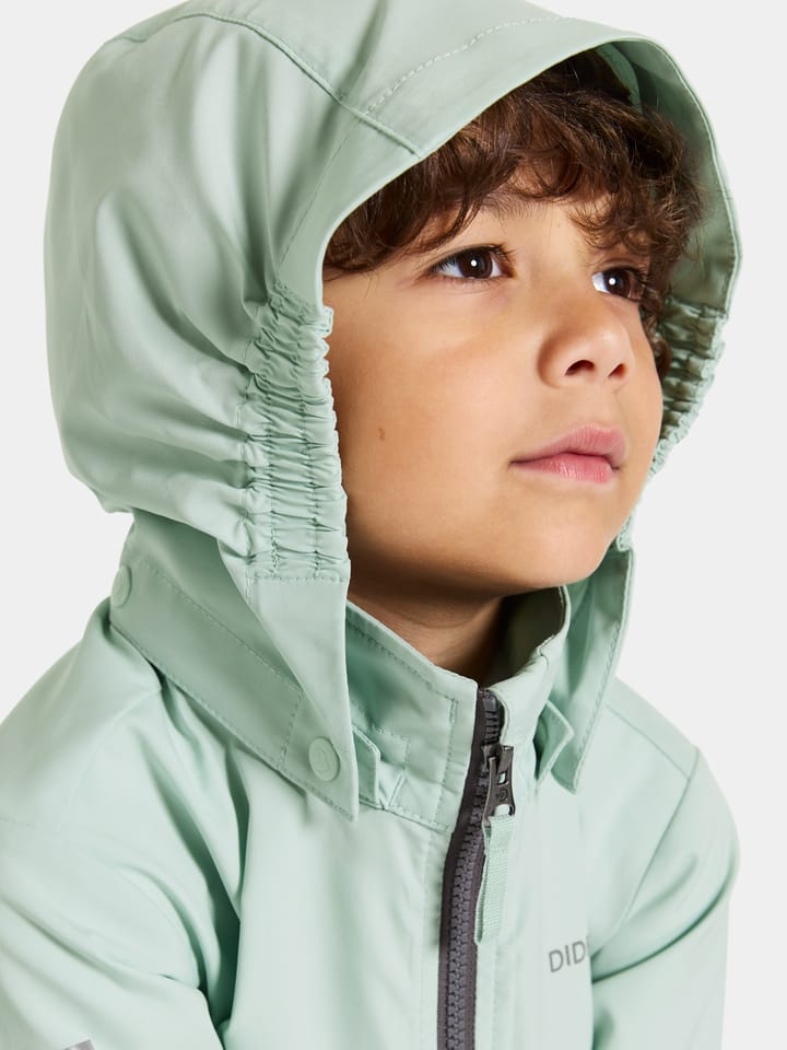 Didriksons Kids' Hallon Jacket Pale Mint Didriksons