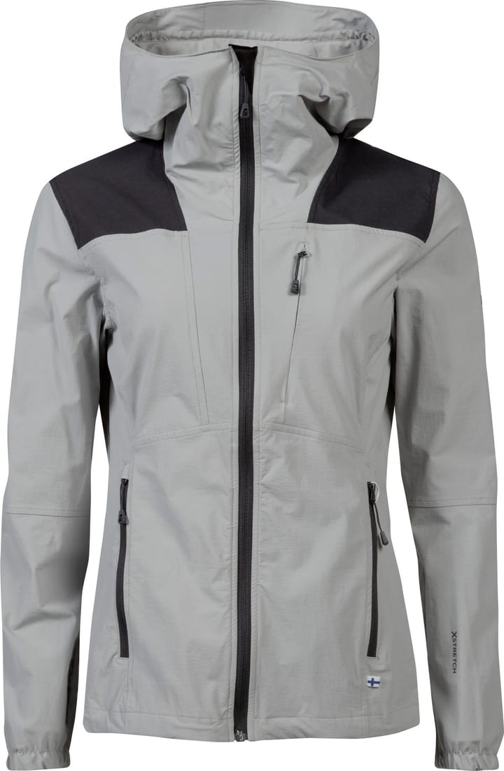 Halti Women's Pallas II X-stretch Jacket Harbor Mist Grey Halti Halti Women's Pallas II X-stretch Jacket Harbor Mist Grey Halti