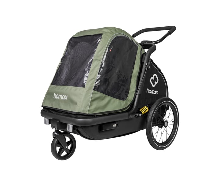 Hamax Rain Cover M (Pluto) Green/Black Hamax