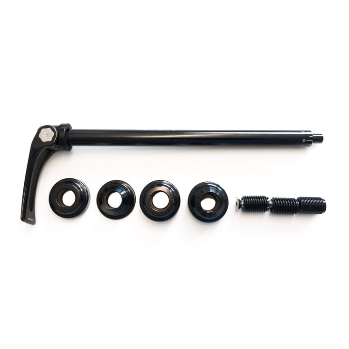 Hitch adapter for 12 mm thru axles Black Hamax
